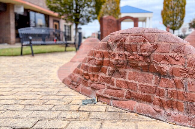 Art is hidden in plain sight all over the Gastonia area and adds more beauty to every block.