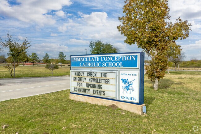 Immaculate Conception Catholic School teachers engage students with active learning styles.
