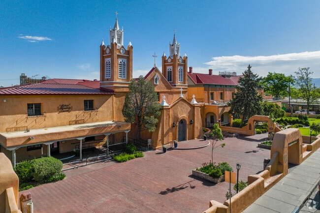 San Felipe de Neri Church has been a long standing icon for the Downtown Area.