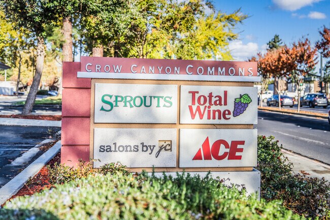 Crow Canyon Commons offers shopping, dining, and services in the heart of San Ramon.
