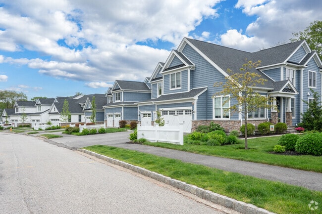Newly constructed townhomes in Scituate sell for around 1.5 million.
