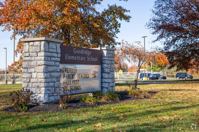 Goodridge Elementary school is the first step in education for the kids in the Hebron neighborhood.
