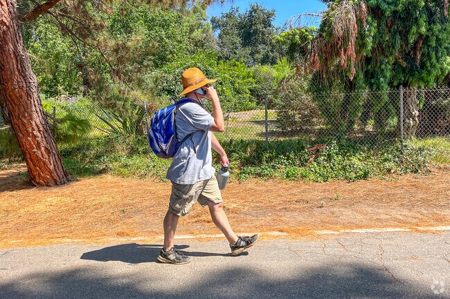 Walking the trails near Fullerton Arboretum is popular amongst Cal State Fullerton residents.