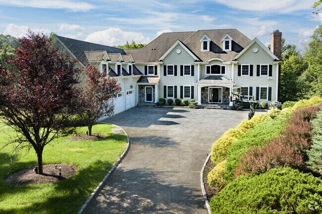 Majestic Gothic Revival house, a testament to Pound Ridge's rich architectural heritage.