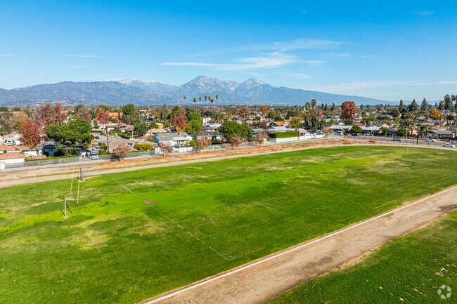Emerson Middle School offers a field area for students to stay active.