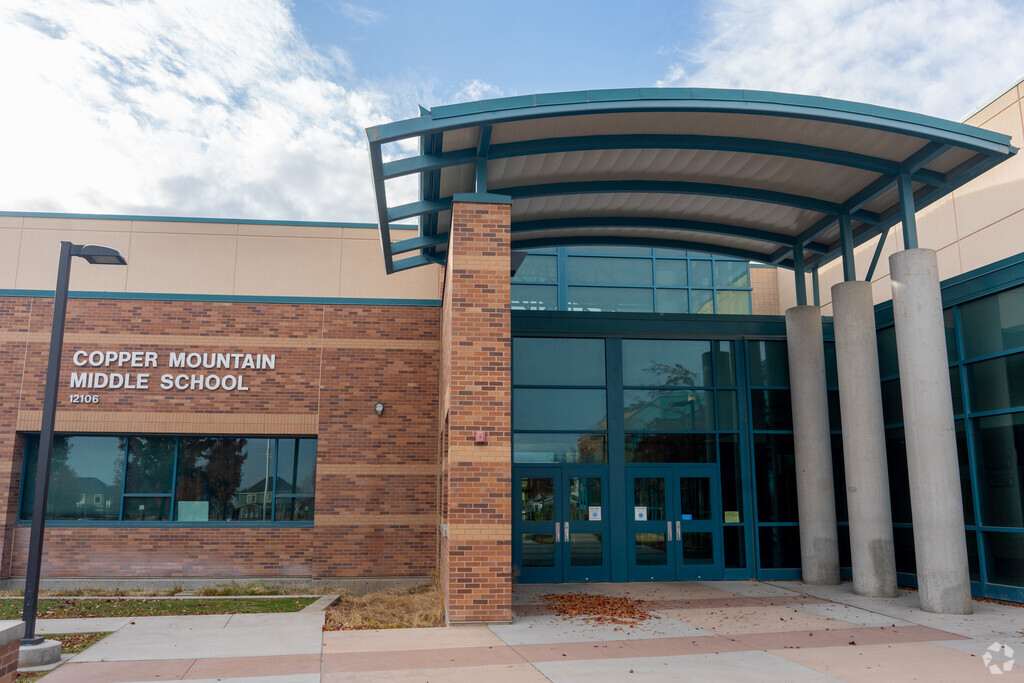 Copper Mountain Middle School provides education in the neighborhood of 
Herriman.