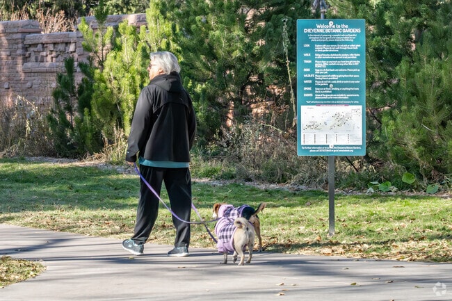 The Indian Hills community is a very welcoming and dog friendly community.