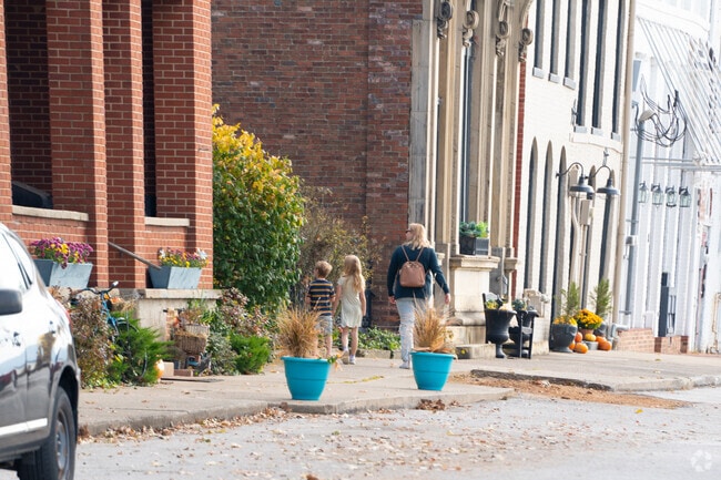 Walking through Ripley is something families enjoy and look forward to.