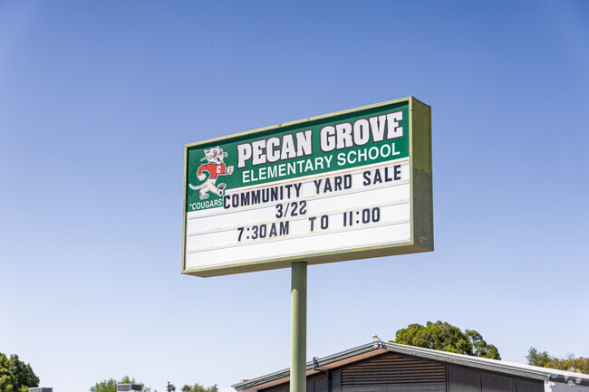 At Pecan Grove Elementary, education starts with connection, creativity, and community spirit.