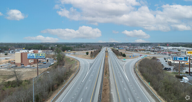 Interstate 95 runs right through Roanoke Rapids and offers easy access.