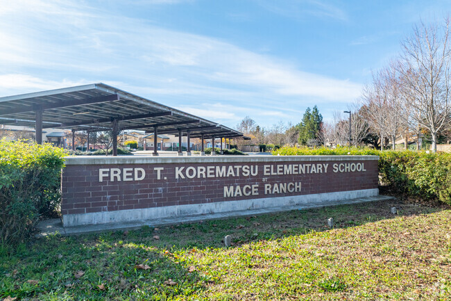 Fred T. Korematsu Elementary School is located in East Davis.