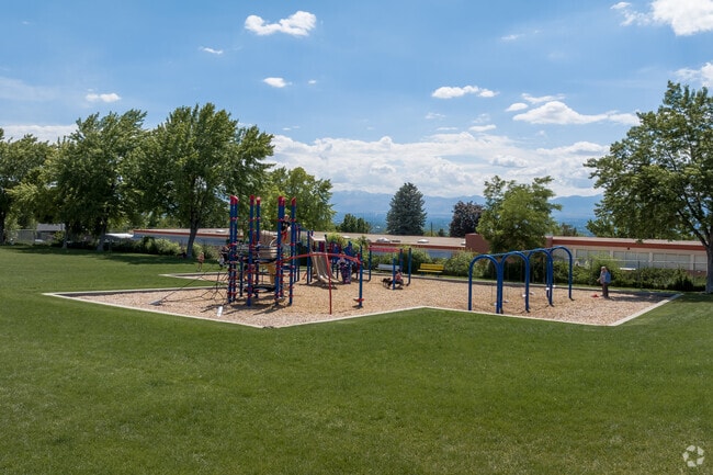 A large playground on Morningside Elementary School’s campus for students to enjoy.