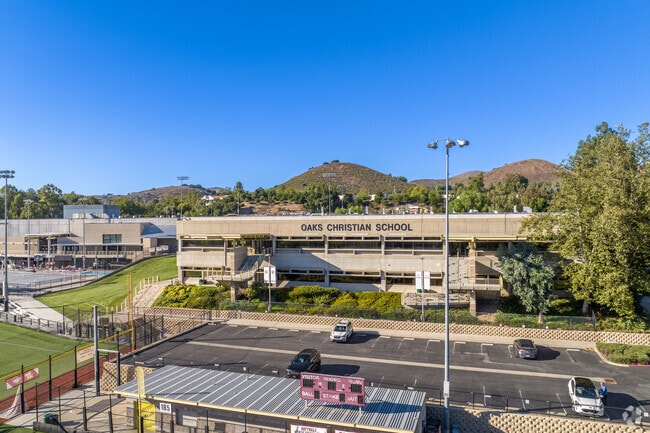 Oaks Christian School is a prestigious private school serving families in the Westlake Village area.