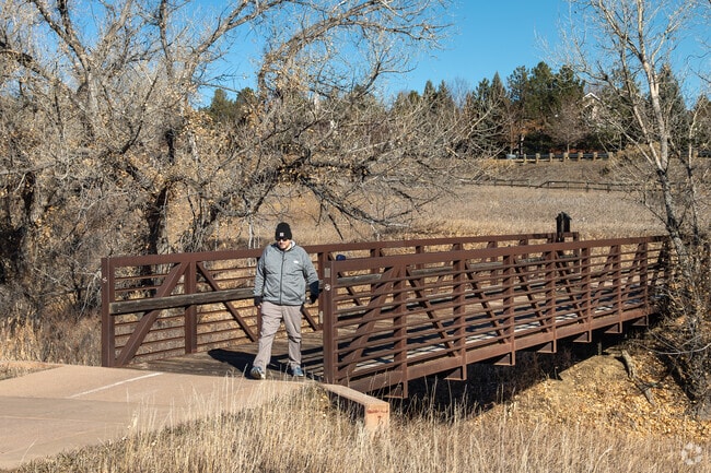 The Cathy Fromme Prairie Natural Area has walking and biking trails throughout the area.