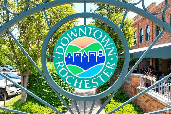 Welcome to historical Downtown Rochester with abundant green space waterways and shopping.