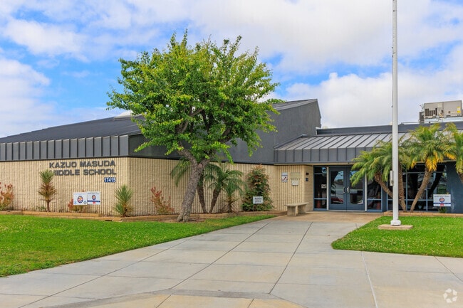 Masuda Middle School in Fountain Valley has an overall A rating on Niche.