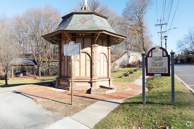 Serving spring water to the community since 1832 Old Iron Spring is a historic part of the area.