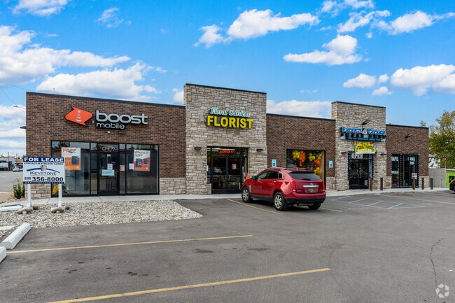 West Seven Mile Road near McDowell provides numerous shops and dining options.