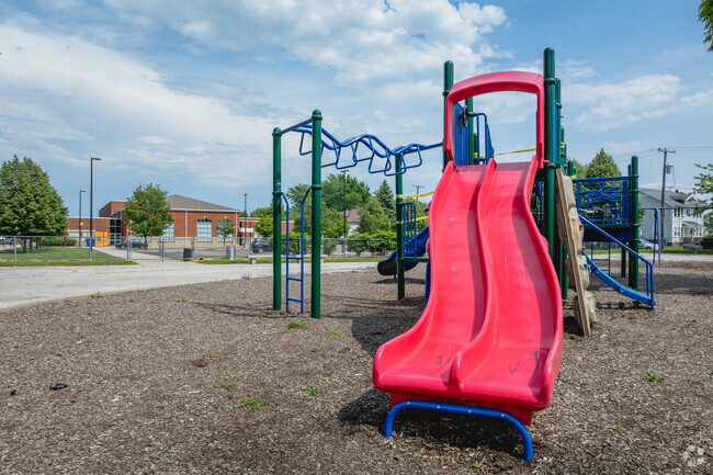 Rosa Parks Elementary encourages kids to play outside.