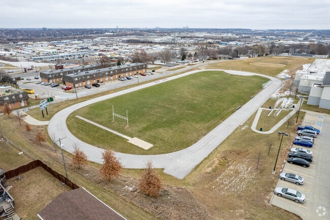 Ralston Middle School has a track and field.