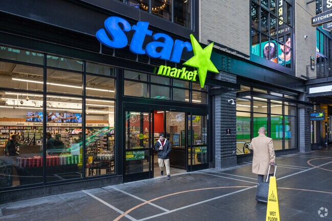 Star Market is a full grocery store located right under TD Garden at North Station.