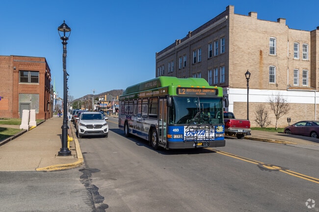 Catch a ride on the Mid Mon Valley Transit Authority to get to Carroll Township.