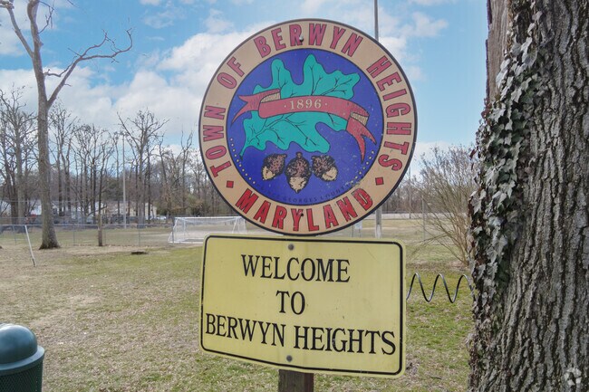 Welcome to Berwyn Heights neighborhood, a small suburban enclave established in 1896.