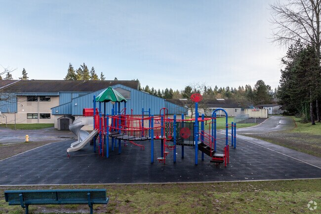 Sunset Elementary School playground.