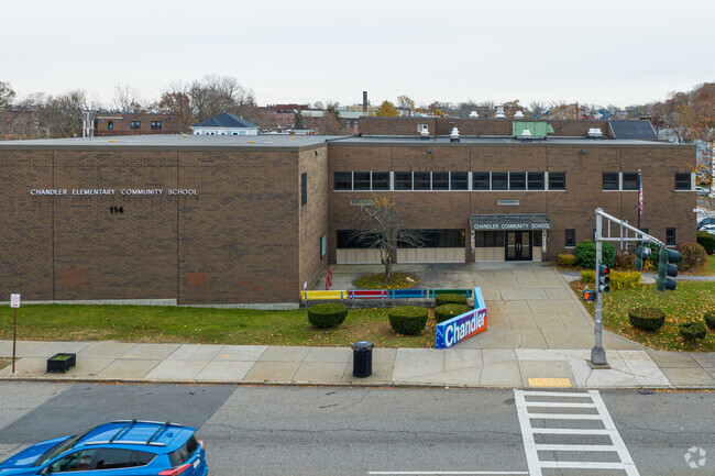 Chandler Elementary Community provides education to children in the neighborhood, Main Middle.