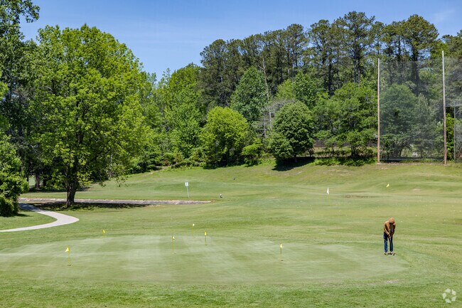 At John A. White Park you can practice your swing or putting.