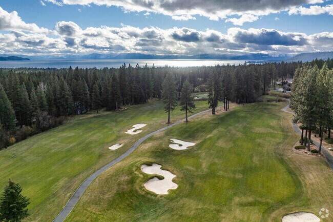 The Incline Village Championship Golf Course is open to the public and has great lake views.