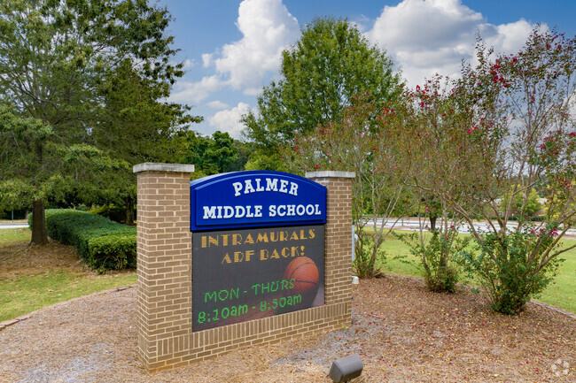 Palmer Middle School is part of the Cobb County School District.