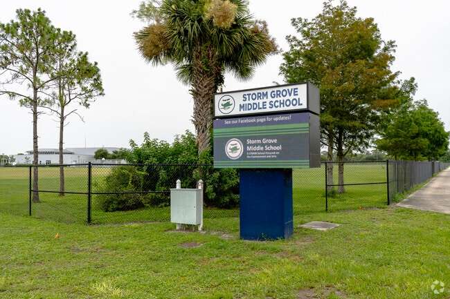 Storm Grove Middle School is home to Stingrays students grades 6 through 8.