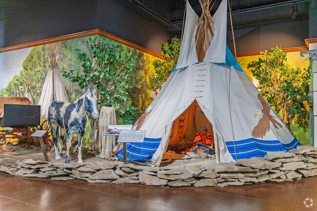 Big Horn County Historical Museum in Hardin has many exhibits.