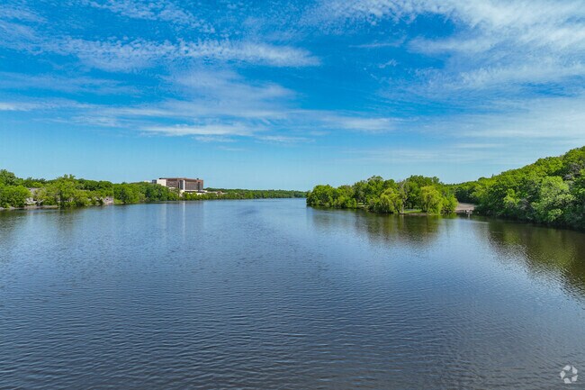 Northside-Hester Park residents have front-row seats every Fourth of July as fireworks are launched from a river barge.