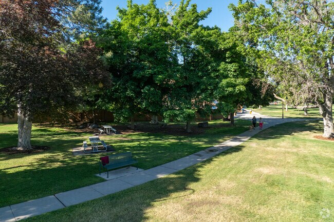 Orem South's Scera Park is full of amenities, including walking paths.