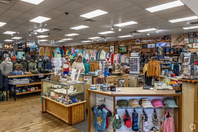 Gulf Breeze has a laid back surfing vibe.