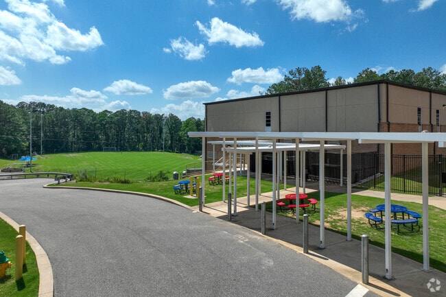 Vestavia Hills Ele Dolly Ridge mascot is the Rebels.