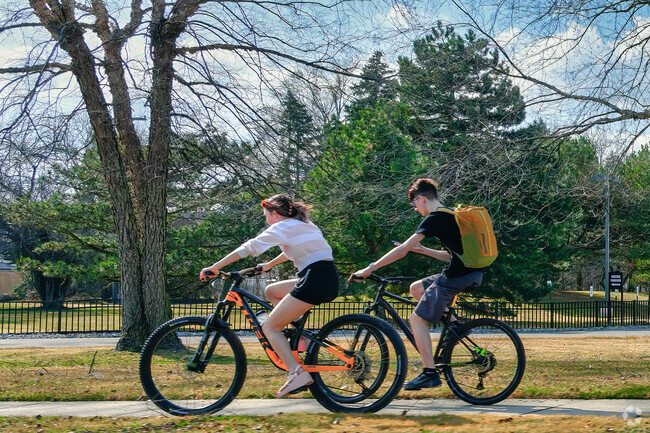 Residents can enjoy one of four major bike trails in Trenton - known as Trail Town.