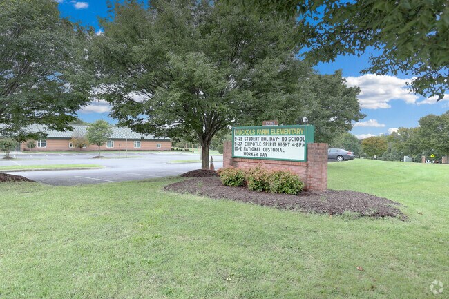 Nuckols Farm Elementary is located right outside the Foxhall neighborhood.