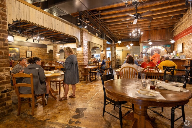 Lovejoy's on Main is known for it's desserts and cozy, rustic interior.