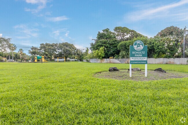 Schultz Park provides green space in the heart of Park Manor.