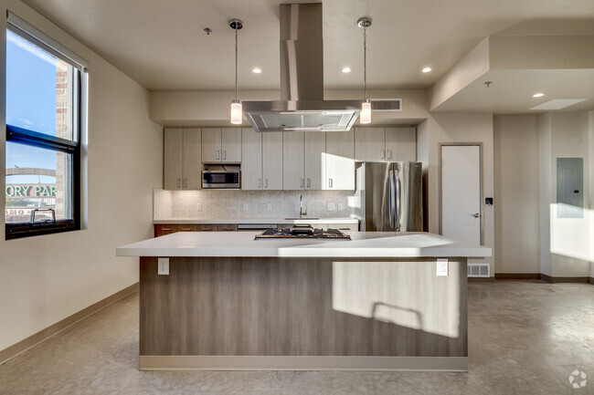 Kitchen - 2BR, 2BA - 1,107SF