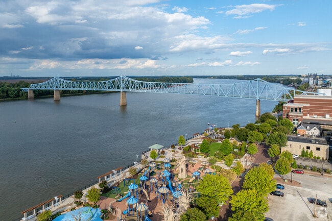 Audubon-Bon Harbor is bordered by the Ohio River.