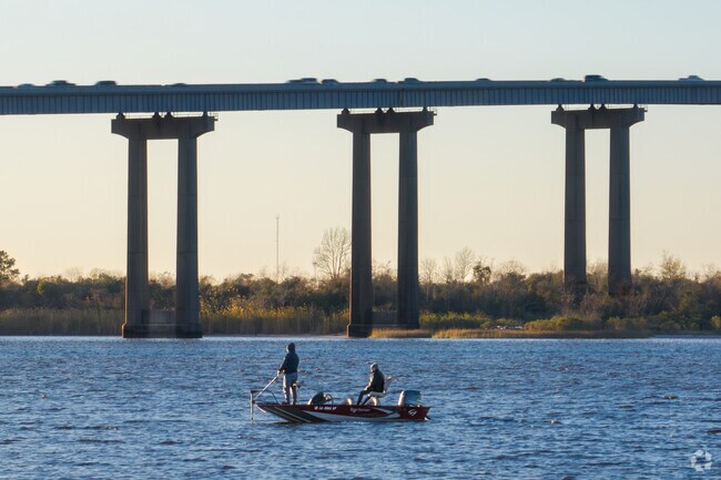 Sulphur certainly stands on its own from Lake Charles.