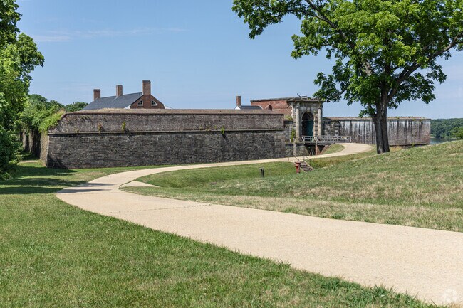 Fort Washington Park is still home to the ruins of the Civil War Era fortifications.