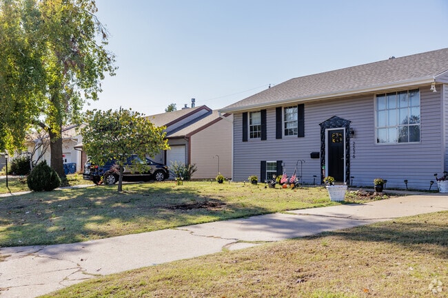 Most older homes in Rosedale sit on smaller lots.
