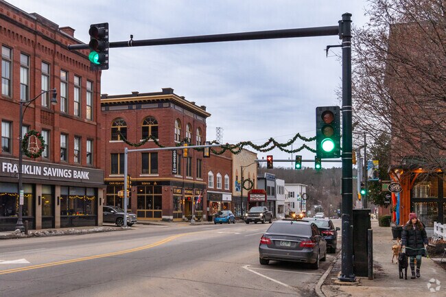The historic charms of Franklin make it a lovely place for a walk.