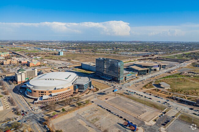 Skyline residents can easily catch the Oklahoma City Thunder games at Paycom Center.
