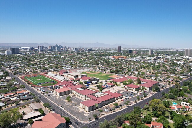 North High School in central Phoenix is a few miles from Downtown.